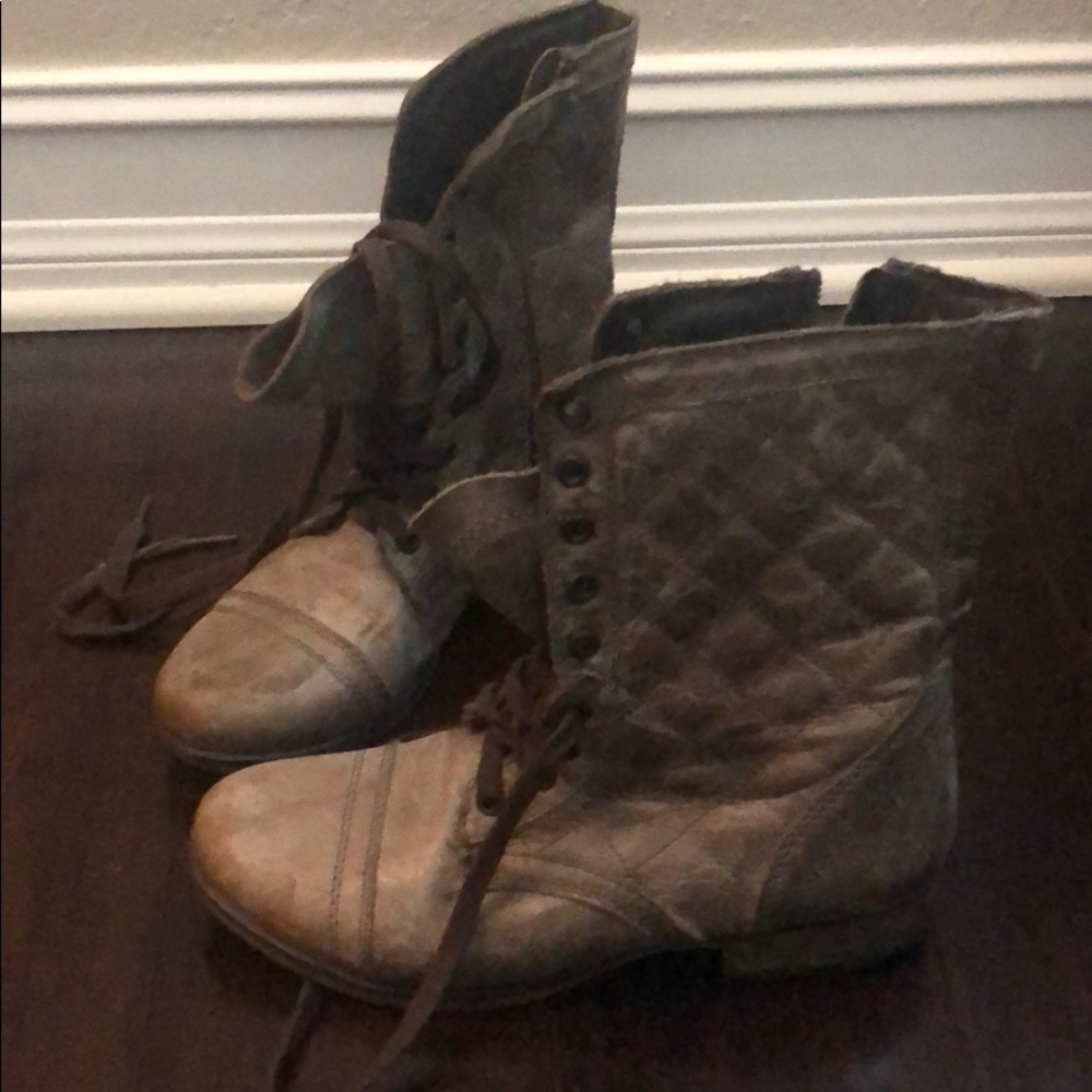 Steve Madden Combat Boots